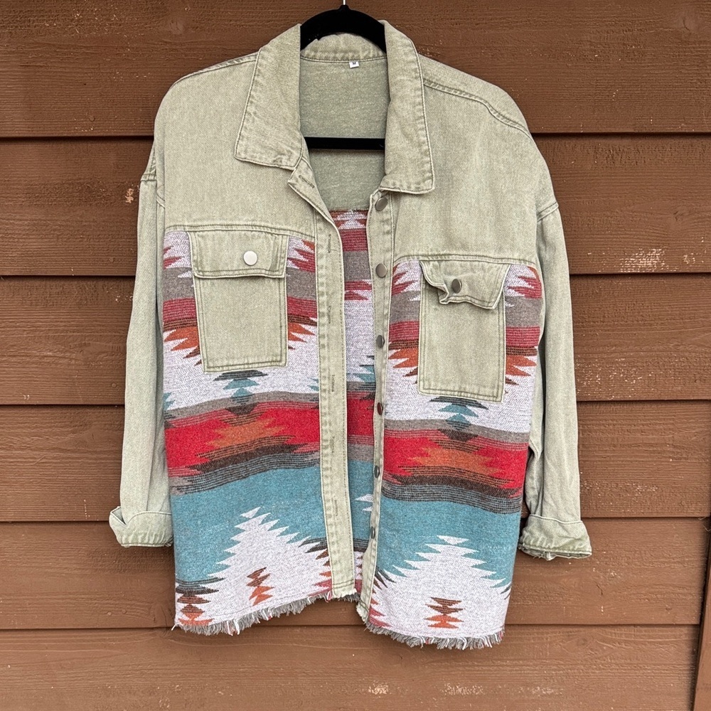 Southwestern Patterned Jacket